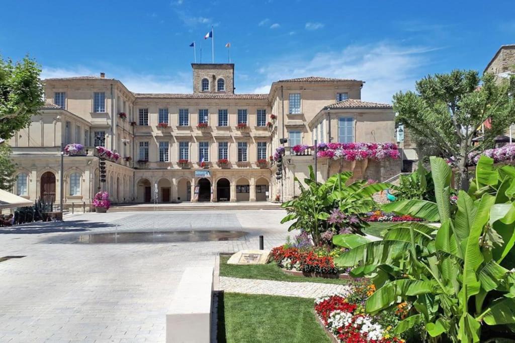 Grand Appartement En Maison De Ville Valreas Exterior photo